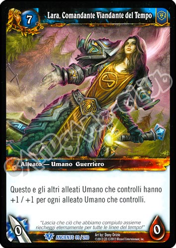 Lara, Comandante Viandante del Tempo rara (IT) -NEAR MINT-