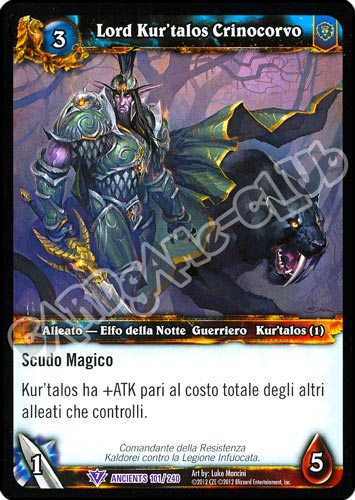 Lord Kur'talos Crinocorvo epica (IT) -NEAR MINT-
