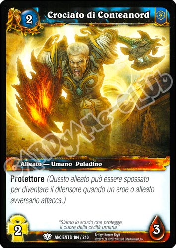 Crociato di Conteanord comune (IT) -NEAR MINT-