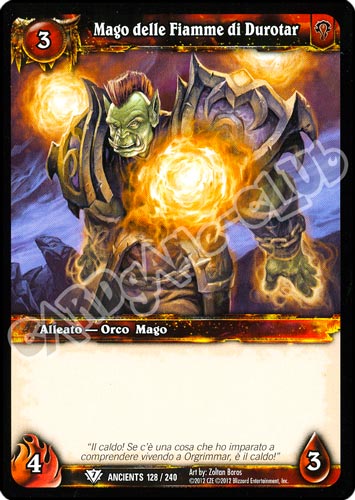 Mago delle Fiamme di Durotar comune (IT) -NEAR MINT-