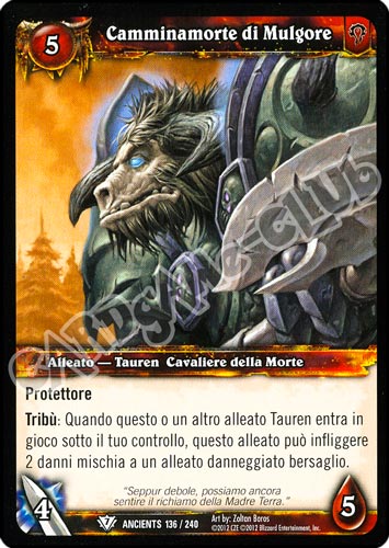 Camminamorte di Mulgore comune (IT) -NEAR MINT-