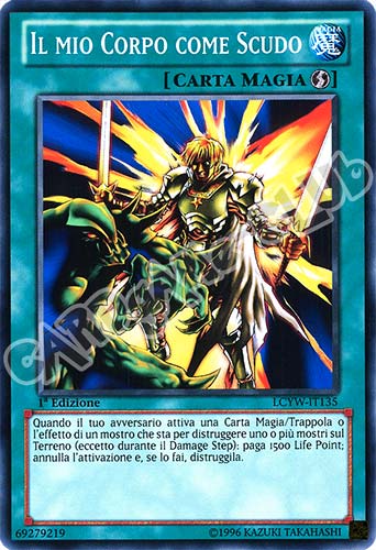 LCYW-IT135 Il Mio Corpo come Scudo comune 1a Edizione (IT) -NEAR MINT-