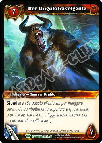 Ror Ungulotravolgente non comune (IT) -NEAR MINT-