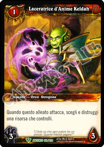 Laceratrice d'Anime Keldah non comune (IT) -NEAR MINT-