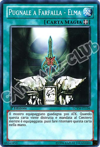 LCYW-IT136 Pugnale a Farfalla-Elma comune 1a Edizione (IT) -NEAR MINT-