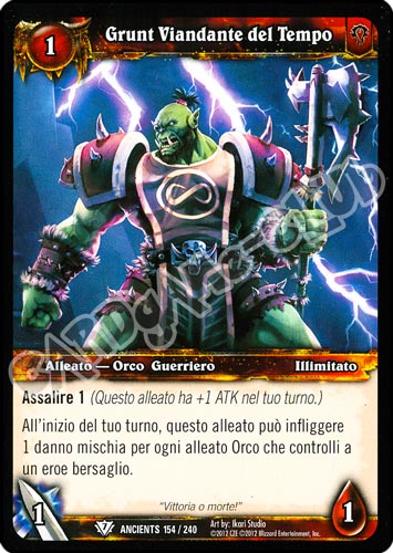 Grunt Viandante del Tempo comune (IT) -NEAR MINT-