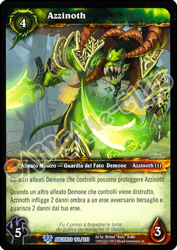 Azzinoth rara (IT) -NEAR MINT-