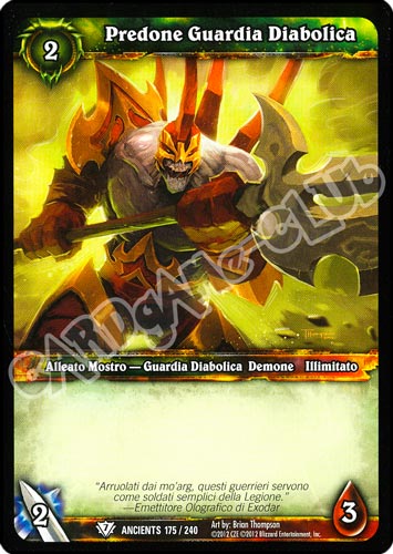 Predone Guardia Diabolica comune (IT) -NEAR MINT-