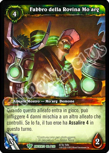 Fabbro della Rovina Mo'arg non comune (IT) -NEAR MINT-