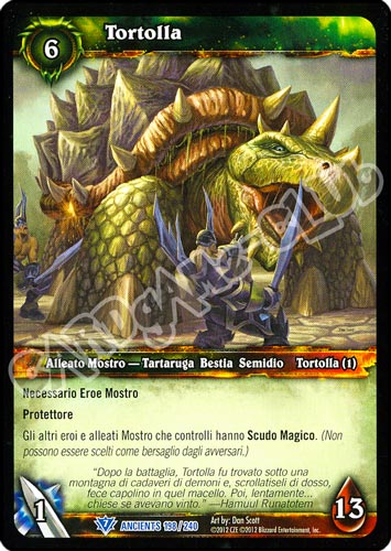 Tortolla rara (IT) -NEAR MINT-