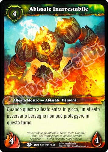 Abissale Inarrestabile comune (IT) -NEAR MINT-