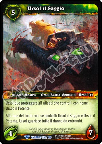 Ursol il Saggio rara (IT) -NEAR MINT-