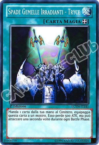 LCYW-IT141 Spade Gemelle Irradianti-Tryce comune 1a Edizione (IT) -NEAR MINT-