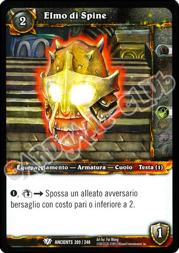 Elmo di Spine comune (IT) -NEAR MINT-