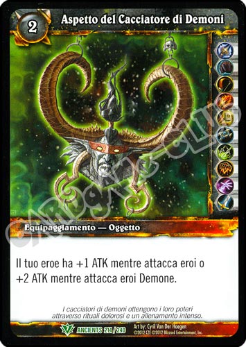 Aspetto del Cacciatore di Demoni non comune (IT) -NEAR MINT-