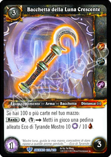 Bacchetta della Luna Crescente rara (IT) -NEAR MINT-