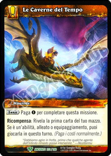Le Caverne del Tempo non comune (IT) -NEAR MINT-