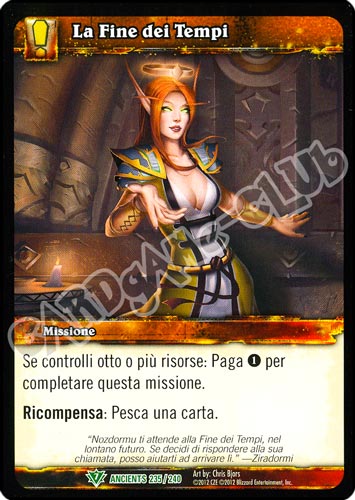 La Fine dei Tempi non comune (IT) -NEAR MINT-