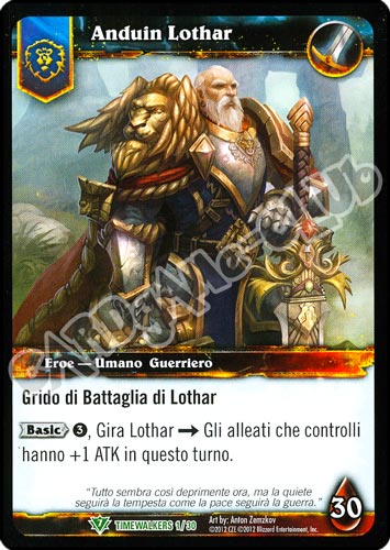 Anduin Lothar non comune (IT) -NEAR MINT-