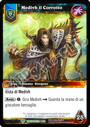 Medivh il Corrotto non comune (IT) -NEAR MINT-