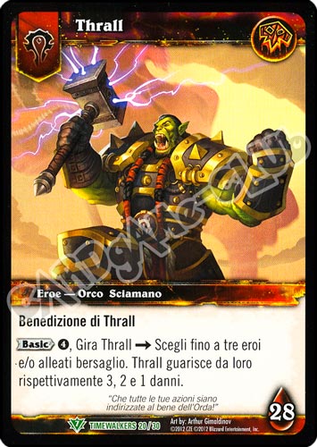Thrall non comune (IT) -NEAR MINT-