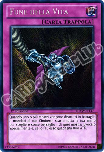 LCYW-IT147 Fune della Vita rara segreta 1a Edizione (IT) -NEAR MINT-