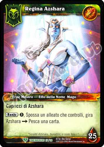 Regina Azshara non comune (IT) -NEAR MINT-