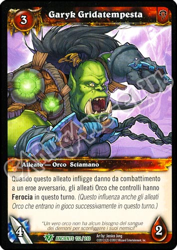 Garyk Gridatempesta non comune (IT) -NEAR MINT-