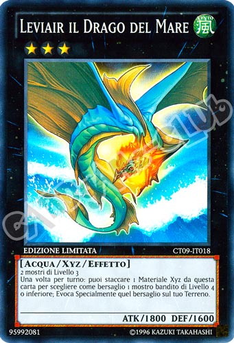 CT09-IT018 Leviair il Drago del Mare super rara Edizione Limitata (IT) -NEAR MINT-