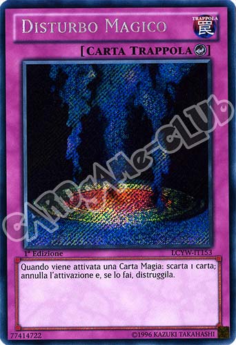 LCYW-IT153 Disturbo Magico rara segreta 1a Edizione (IT) -NEAR MINT-