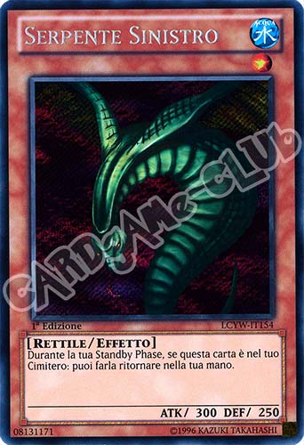 LCYW-IT154 Serpente Sinistro rara segreta 1a Edizione (IT) -NEAR MINT-