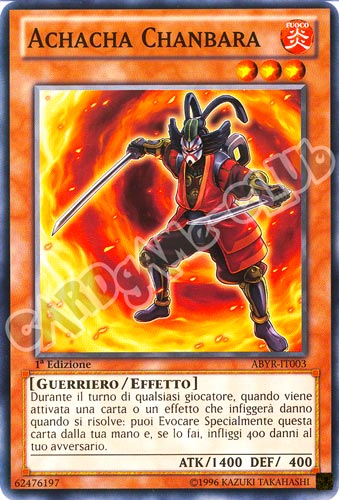 ABYR-IT003 Achacha Chanbara comune 1a Edizione (IT) -NEAR MINT-