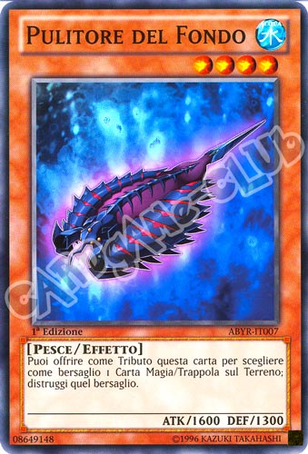 ABYR-IT007 Pulitore del Fondo comune 1a Edizione (IT) -NEAR MINT-