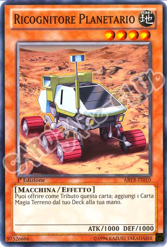 ABYR-IT010 Ricognitore Planetario comune 1a Edizione (IT) -NEAR MINT-