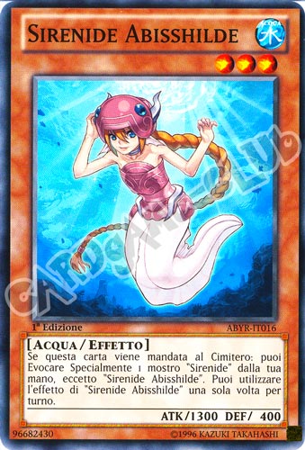 ABYR-IT016 Sirenide Abisshilde comune 1a Edizione (IT)  -GOOD-