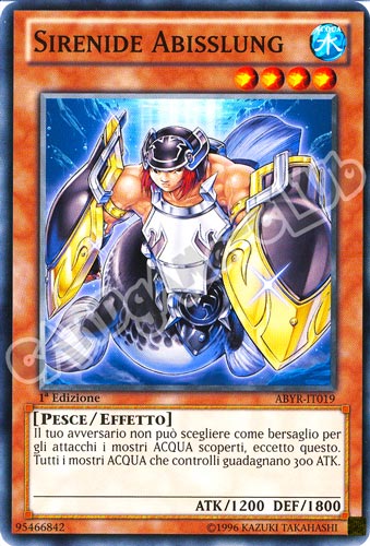 ABYR-IT019 Sirenide Abisslung comune 1a Edizione (IT) -NEAR MINT-