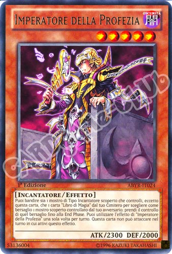 ABYR-IT024 Imperatore della Profezia rara 1a Edizione (IT) -NEAR MINT-