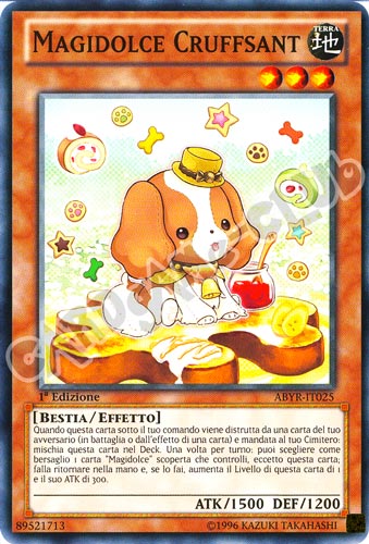 ABYR-IT025 Magidolce Cruffsant comune 1a Edizione (IT)  -GOOD-
