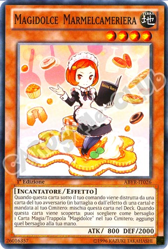 ABYR-IT026 Magidolce Marmelcameriera comune 1a Edizione (IT)  -GOOD-