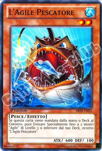 ABYR-IT031 L'Agile Pescatore comune 1a Edizione (IT) -NEAR MINT-