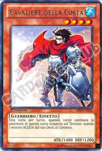 ABYR-IT032 Cavaliere della Costa rara 1a Edizione (IT) -NEAR MINT-