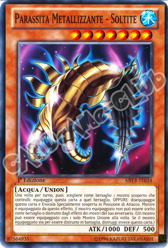 ABYR-IT034 Parassita Metallizzante-Soltite comune 1a Edizione (IT) -NEAR MINT-