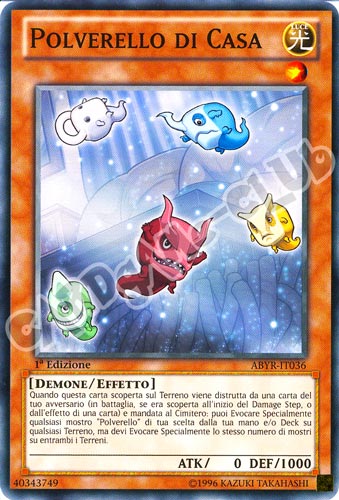 ABYR-IT036 Polverello di Casa comune 1a Edizione (IT) -NEAR MINT-