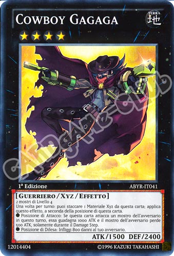 ABYR-IT041 Cowboy Gagaga super rara 1a Edizione (IT) -NEAR MINT-