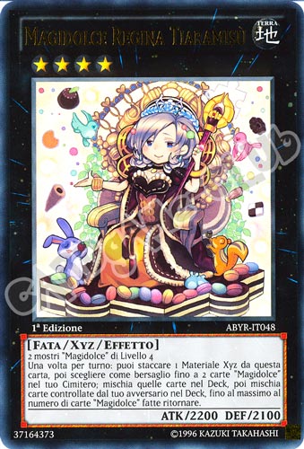 ABYR-IT048 Magidolce Regina Tiaramisu' ultra rara 1a Edizione (IT) -NEAR MINT-