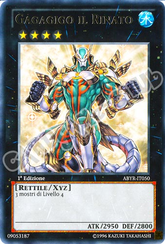 ABYR-IT050 Gagagigo il Rinato rara 1a Edizione (IT) -NEAR MINT-