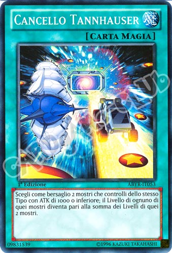 ABYR-IT053 Cancello Tannhauser super rara 1a Edizione (IT) -NEAR MINT-