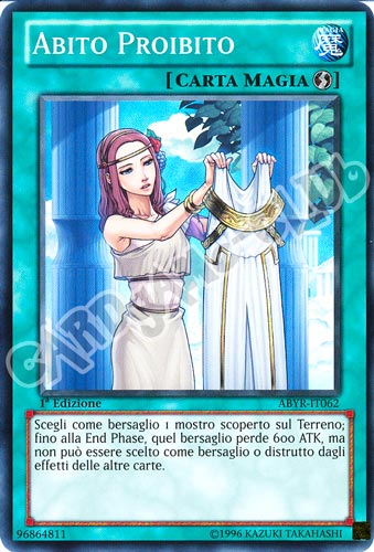 ABYR-IT062 Abito Proibito super rara 1a Edizione (IT) -GOOD-