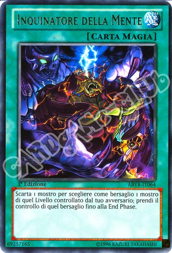 ABYR-IT064 Inquinatore della Mente rara 1a Edizione (IT)  -GOOD-