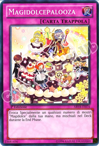 ABYR-IT074 Magidolcepalooza super rara 1a Edizione (IT) -NEAR MINT-